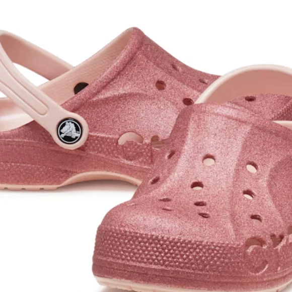 Crocs Girl's Baya Glitter Clog. C13 - Picture 4 of 15